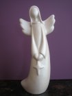 Keramik-Engel mit Stern H41cm