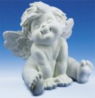 Engel "Igor" sitzend 18 cm