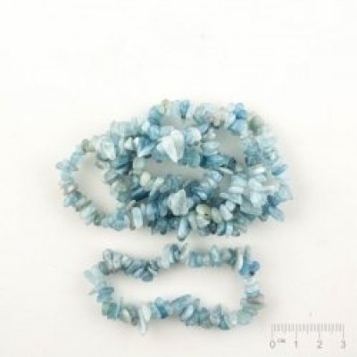 Splitterarmband Aquamarin