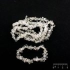 Splitterarmband Bergkristall