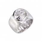 Ring Silber/Bergkristall