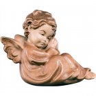 Engel sitzend 3f.gebeizt 08 cm