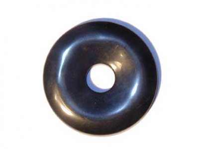 Pi- Scheibe-Schungit - 4 cm