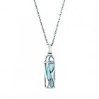 Kette mit Anhänger blauer Achat