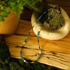 mit echter grüner Jade