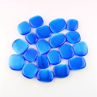 Herz 35mm Wasserstein blau